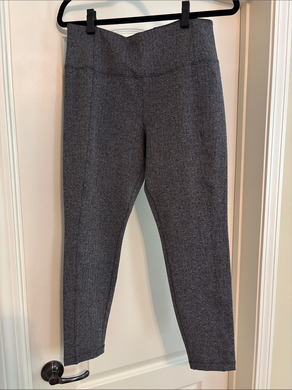 Athleta Slim Ponte Ankle Pants in Heather Gray